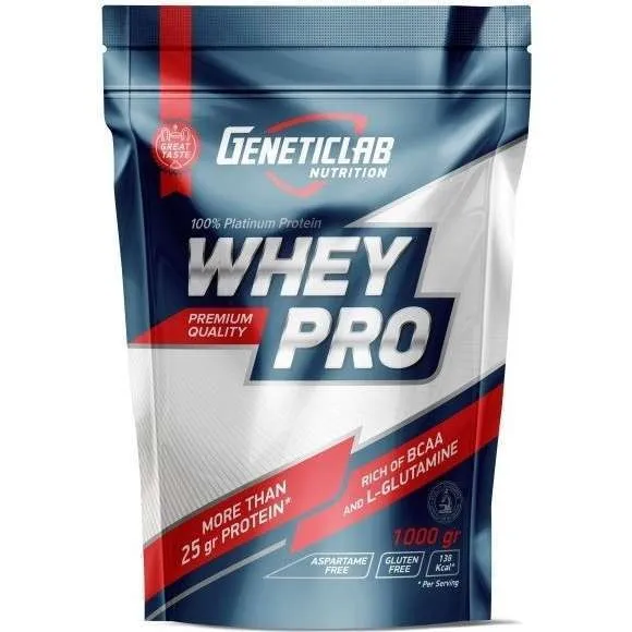

GeneticLab Whey Pro 1000 г Баббл Гам Голубой, GeneticLab Whey Pro 1000 г