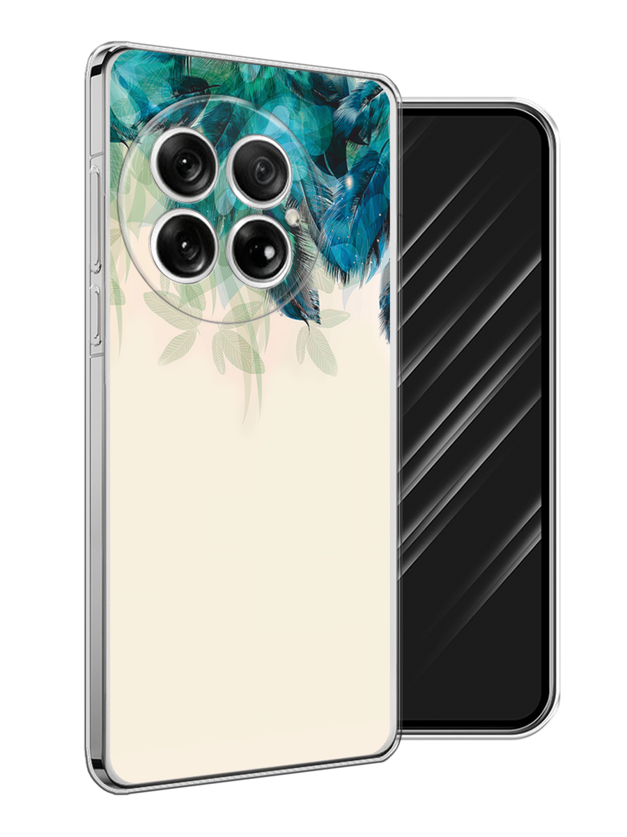 

Чехол Awog на OnePlus 13 "Перья голубого цвета", Бежевый;синий;бирюзовый, 155350-1