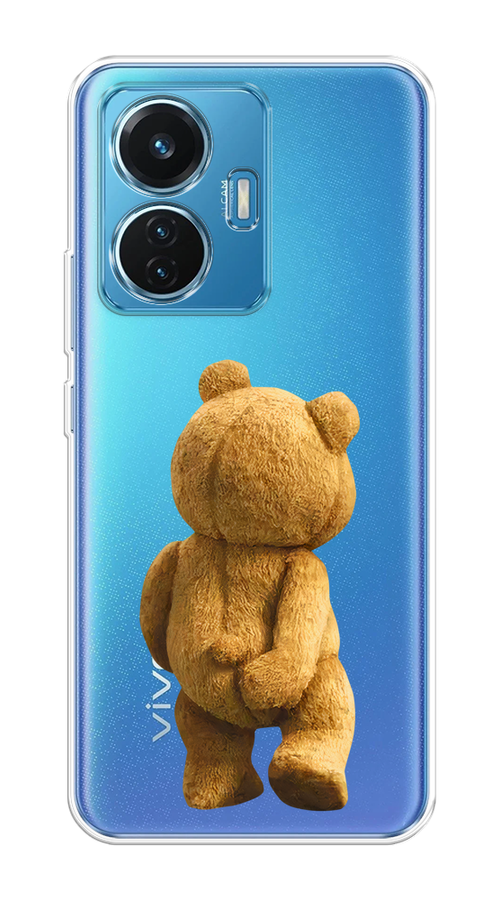 

Чехол на Vivo T1 "Медвежья спина", Коричневый;прозрачный, 267150-1