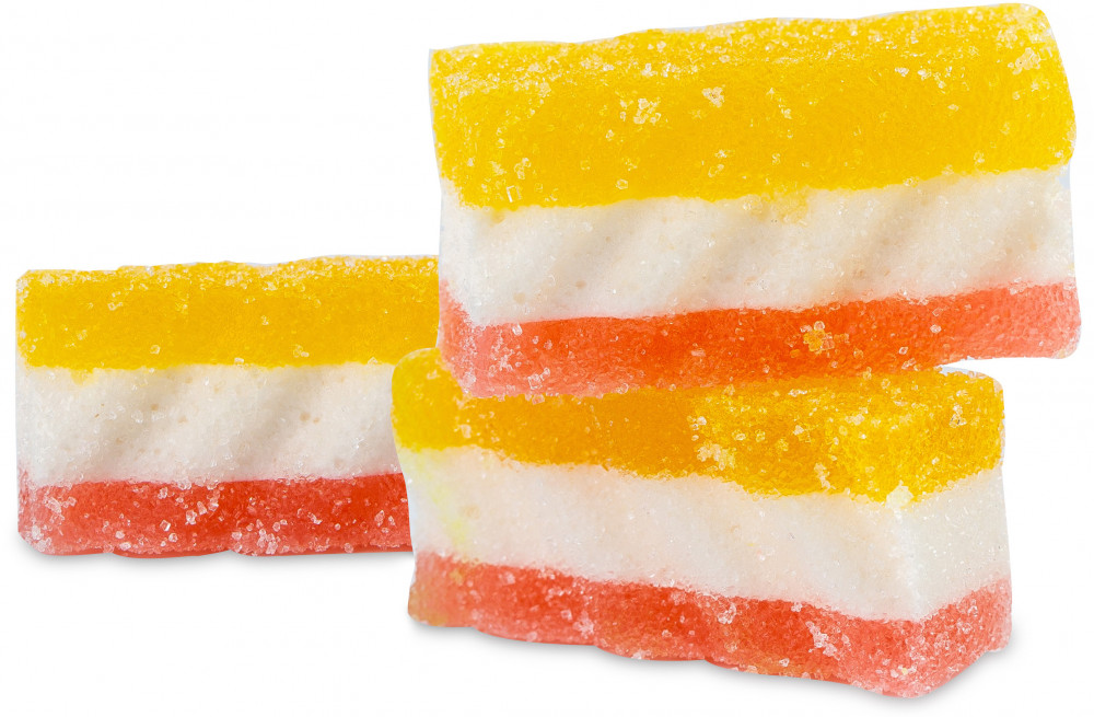 

Мармелад Конфетный Двор трехслойный со вкусом апельсина