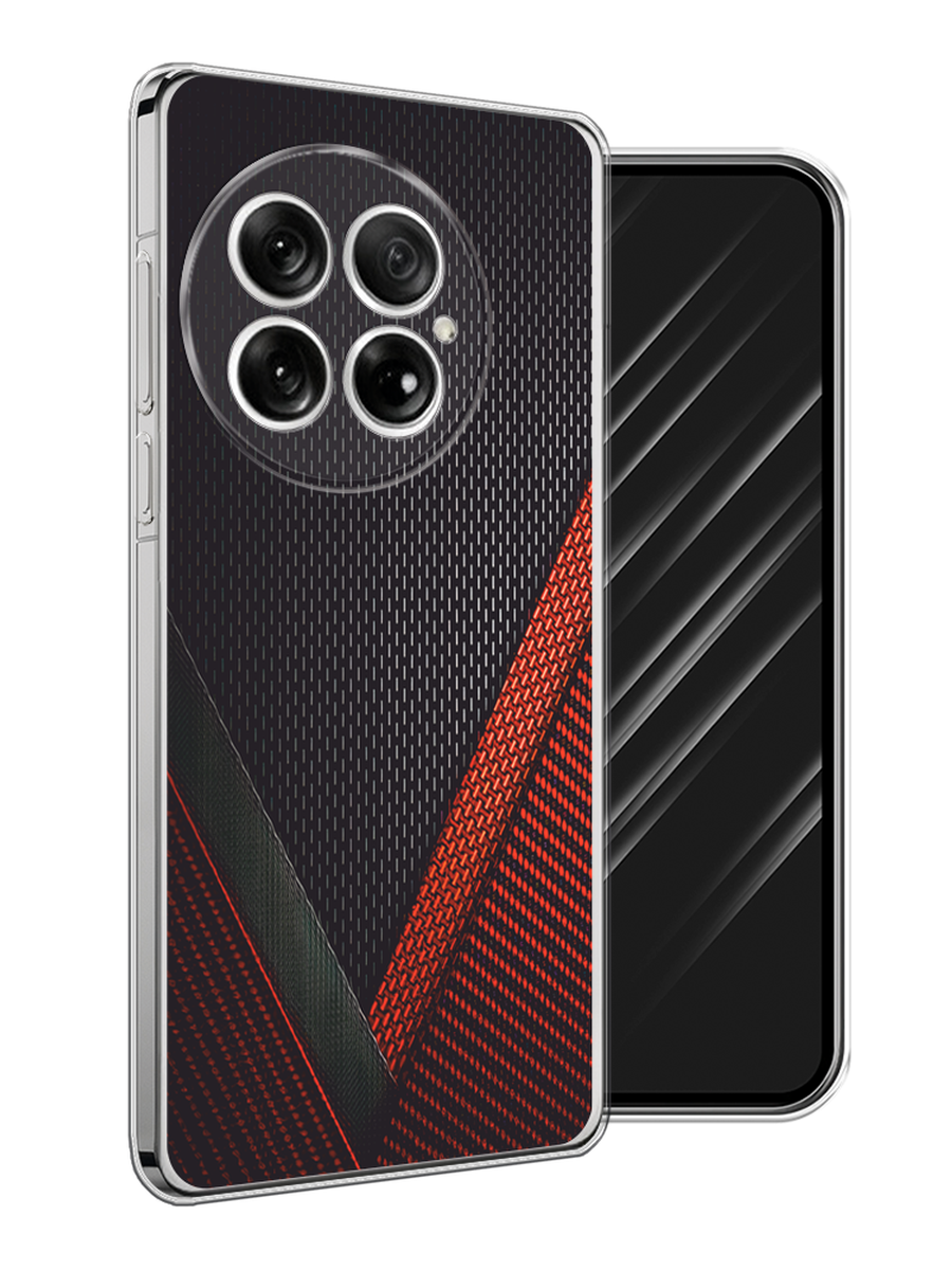 

Чехол Awog на OnePlus 13 "Красный карбон", Черный;красный, 155350-1
