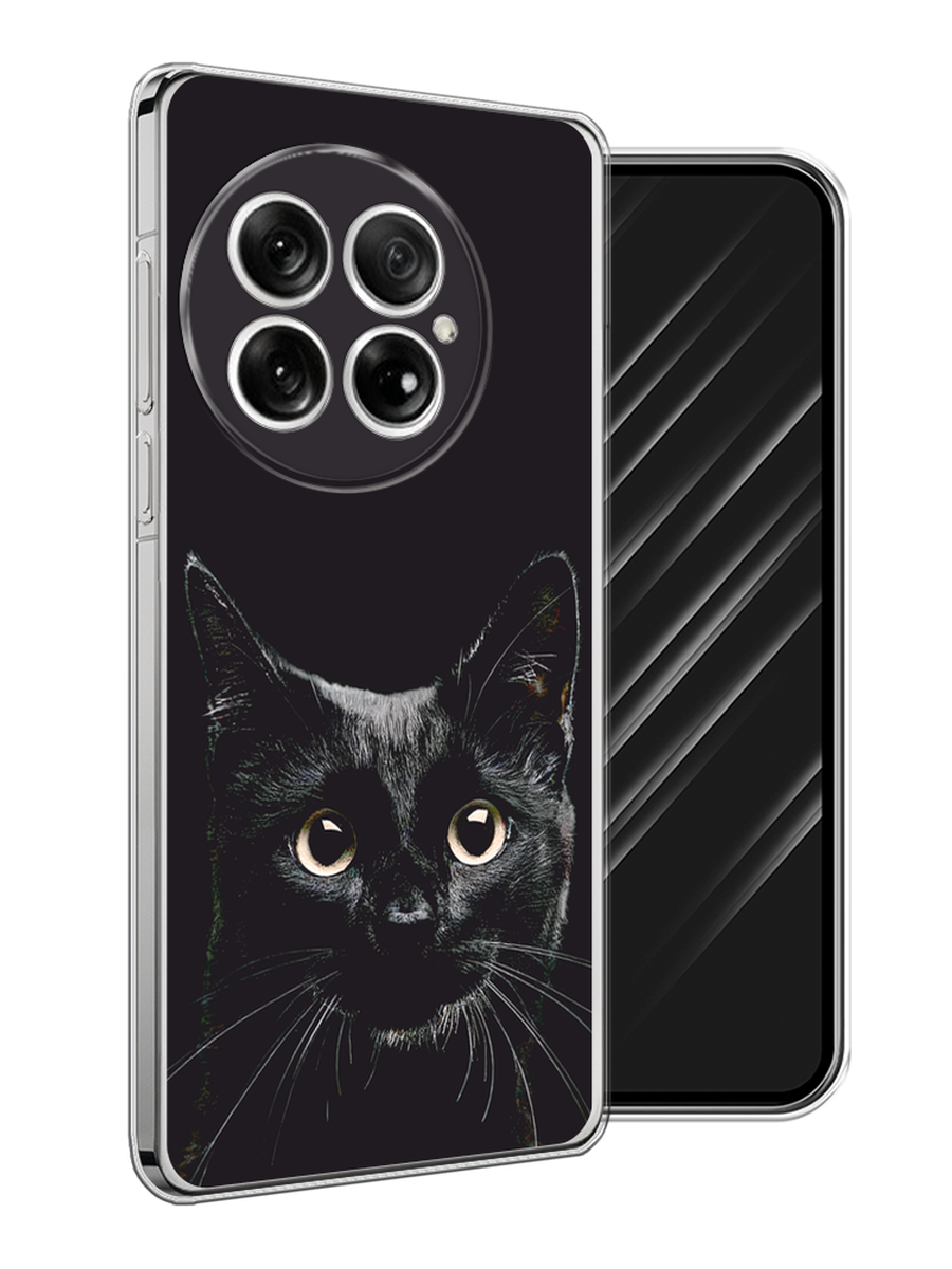 

Чехол Awog на OnePlus 13 "Добрый кот", Черный, 155350-1