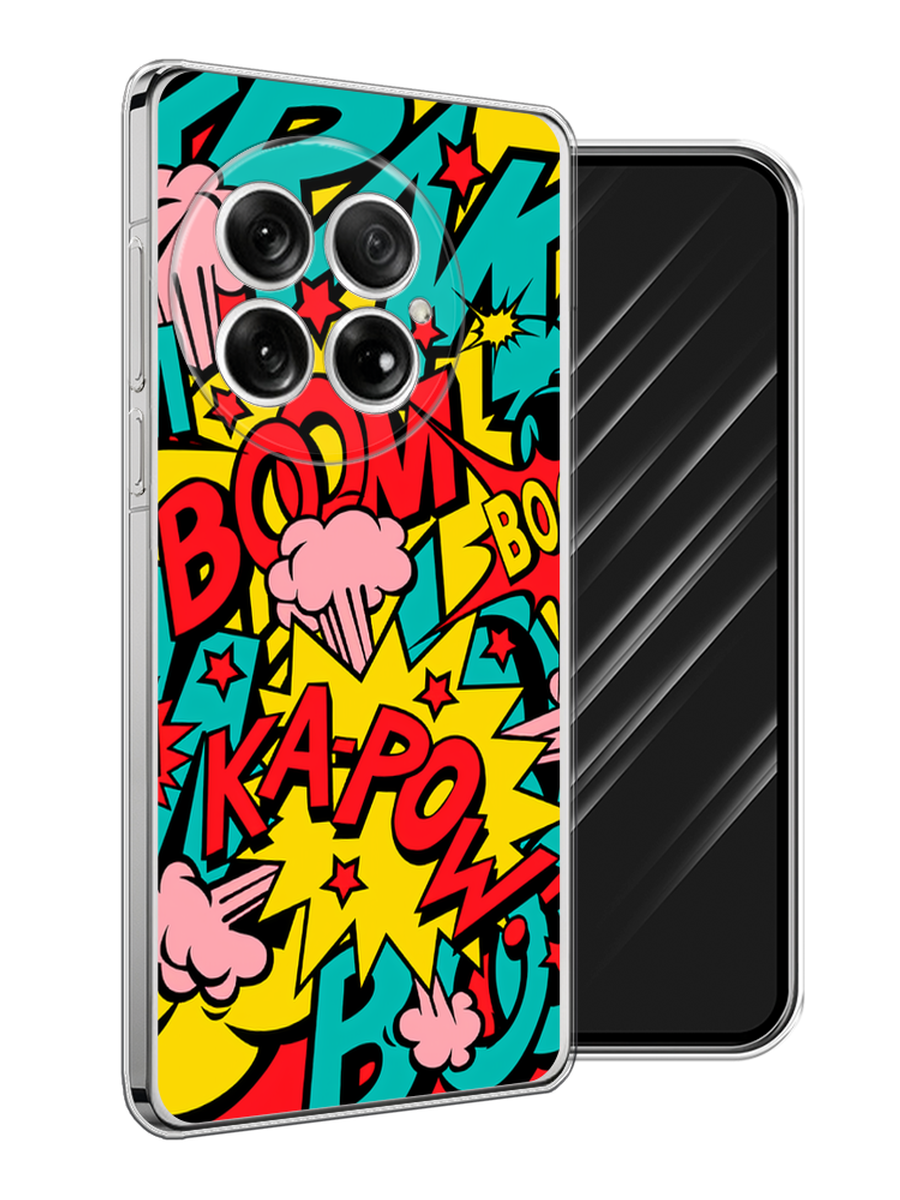 

Чехол Awog на OnePlus 13 "Постер pop art", Бирюзовый;желтый;красный, 155350-1