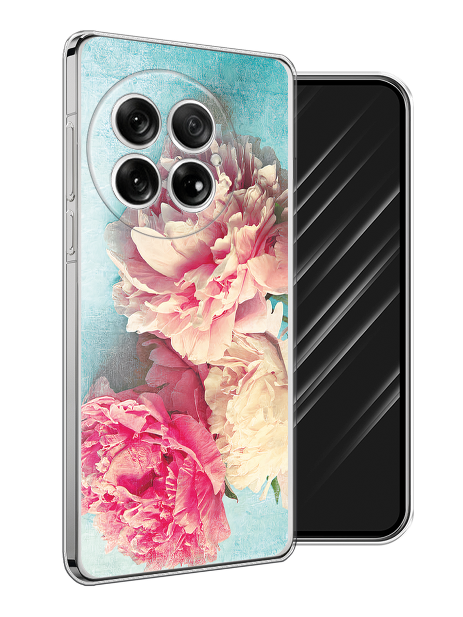 

Чехол Awog на OnePlus 13 "Пионы new", Бирюзовый, 155350-1