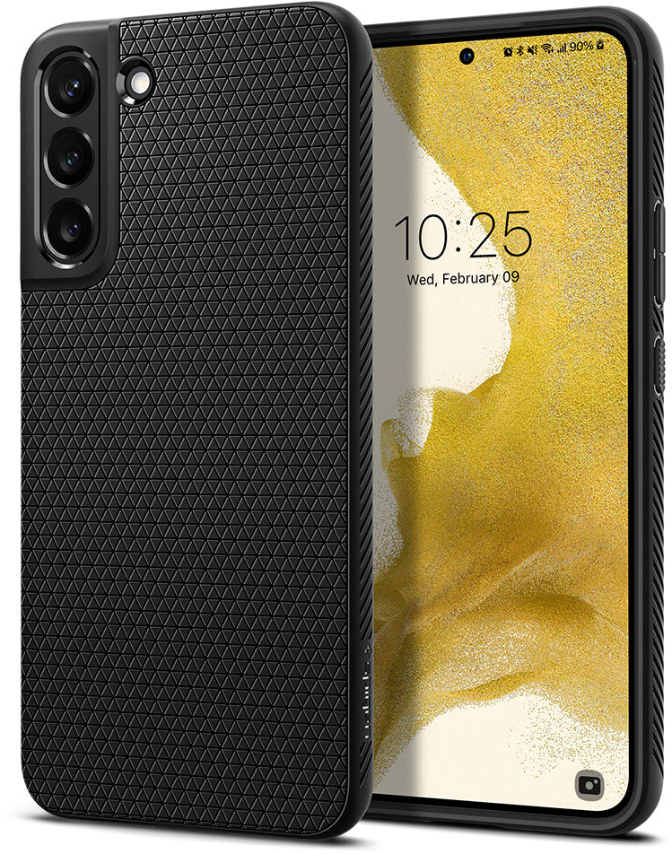 фото Чехол spigen liquid air (acs03953) для samsung galaxy s22 plus (black)