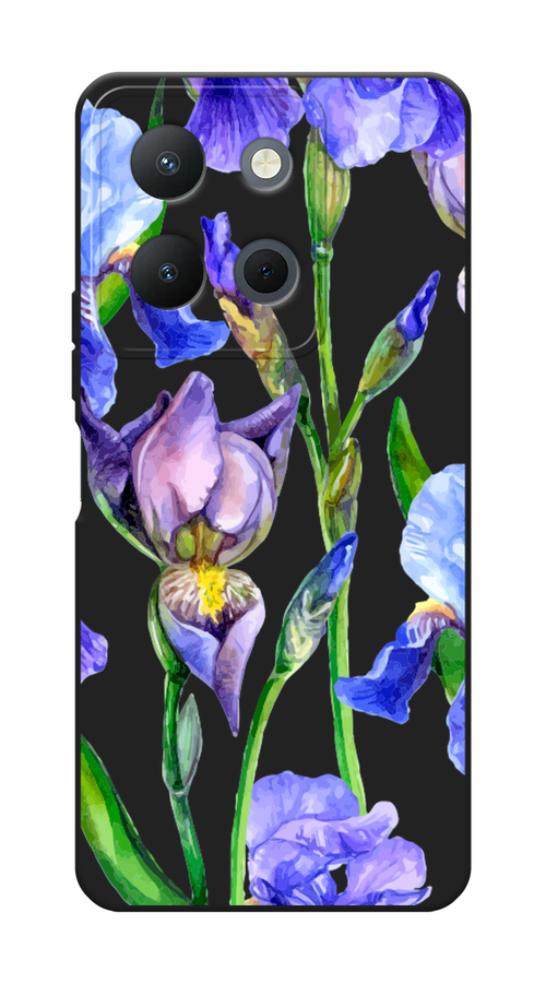 

Чехол Awog на Vivo Y36 4G "Синие ирисы", Фиолетовый;голубой;зеленый, 269252-1
