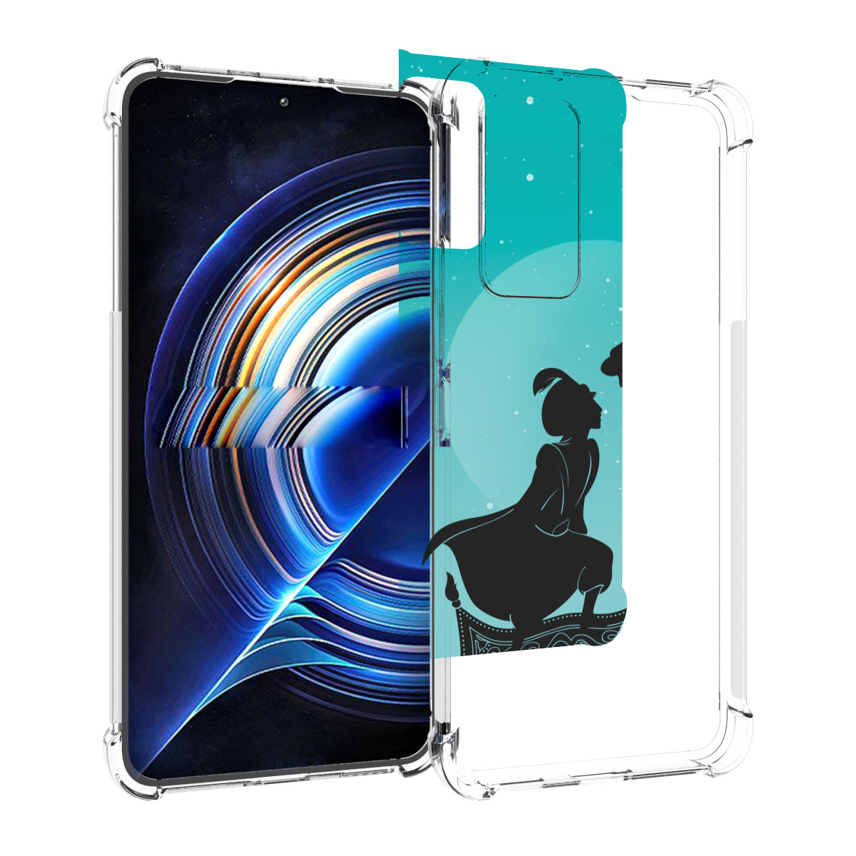 

Чехол MyPads алладин тень для Tecno Camon 19 Neo, Прозрачный, Tocco