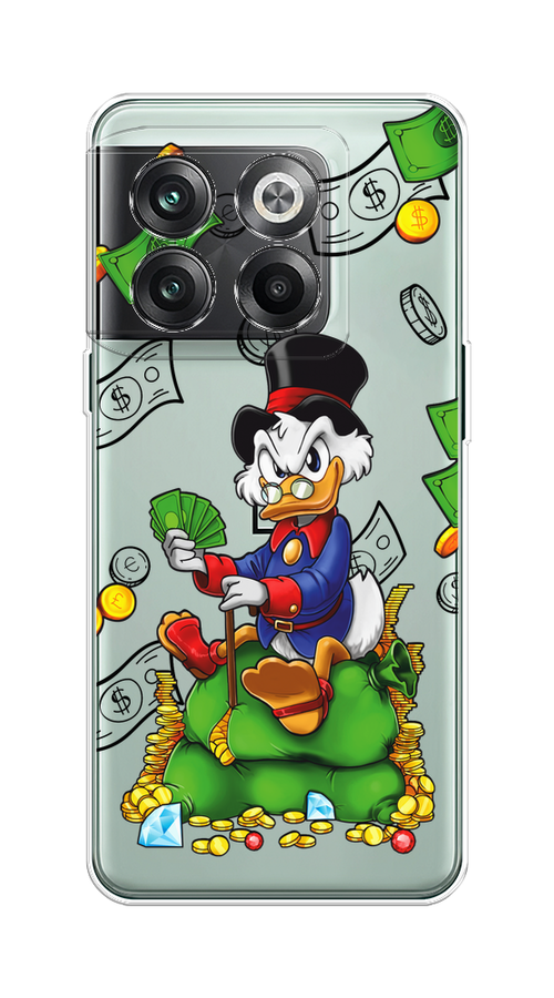 

Чехол на OnePlus 10T/Ace Pro "Scrooge Richness", Черный;синий;зеленый, 153150-1