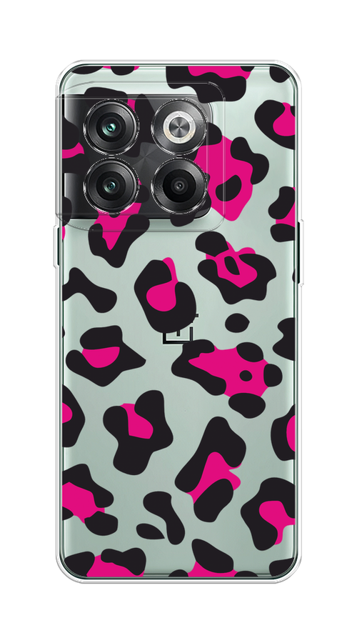 

Чехол на OnePlus 10T/Ace Pro "Pink cow spots", Черный;розовый, 153150-1