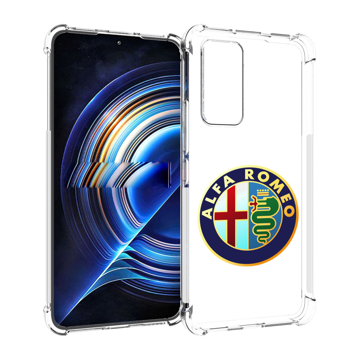 

Чехол MyPads альфа-ромео-2 мужской для Tecno Camon 19 Neo, Прозрачный, Tocco