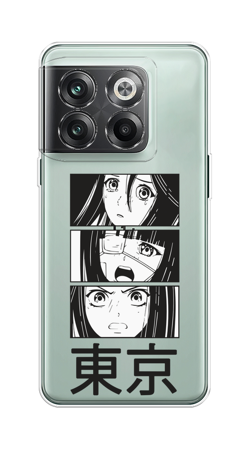 

Чехол на OnePlus 10T/Ace Pro "Tokyo girls", Белый;черный;прозрачный, 153150-1
