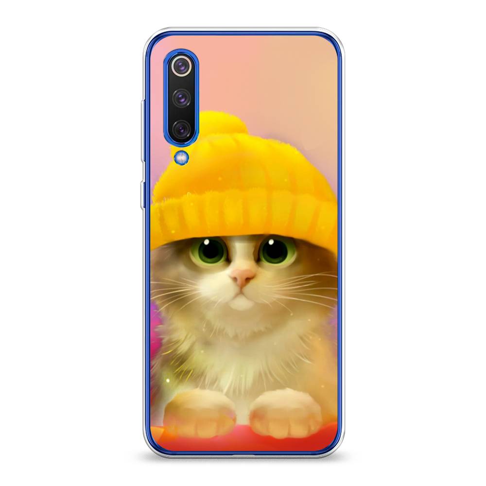 

Чехол Awog на Xiaomi Mi9 SE "Котенок в желтой шапке", Разноцветный, 35250-2