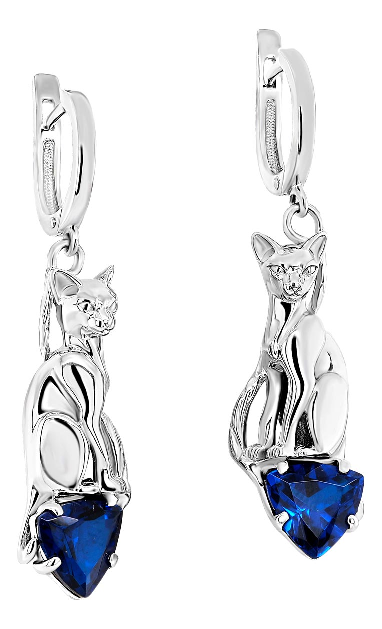 

Серьги из серебра с шпинелью Kabarovsky 12-472-40800, 12-472-40800