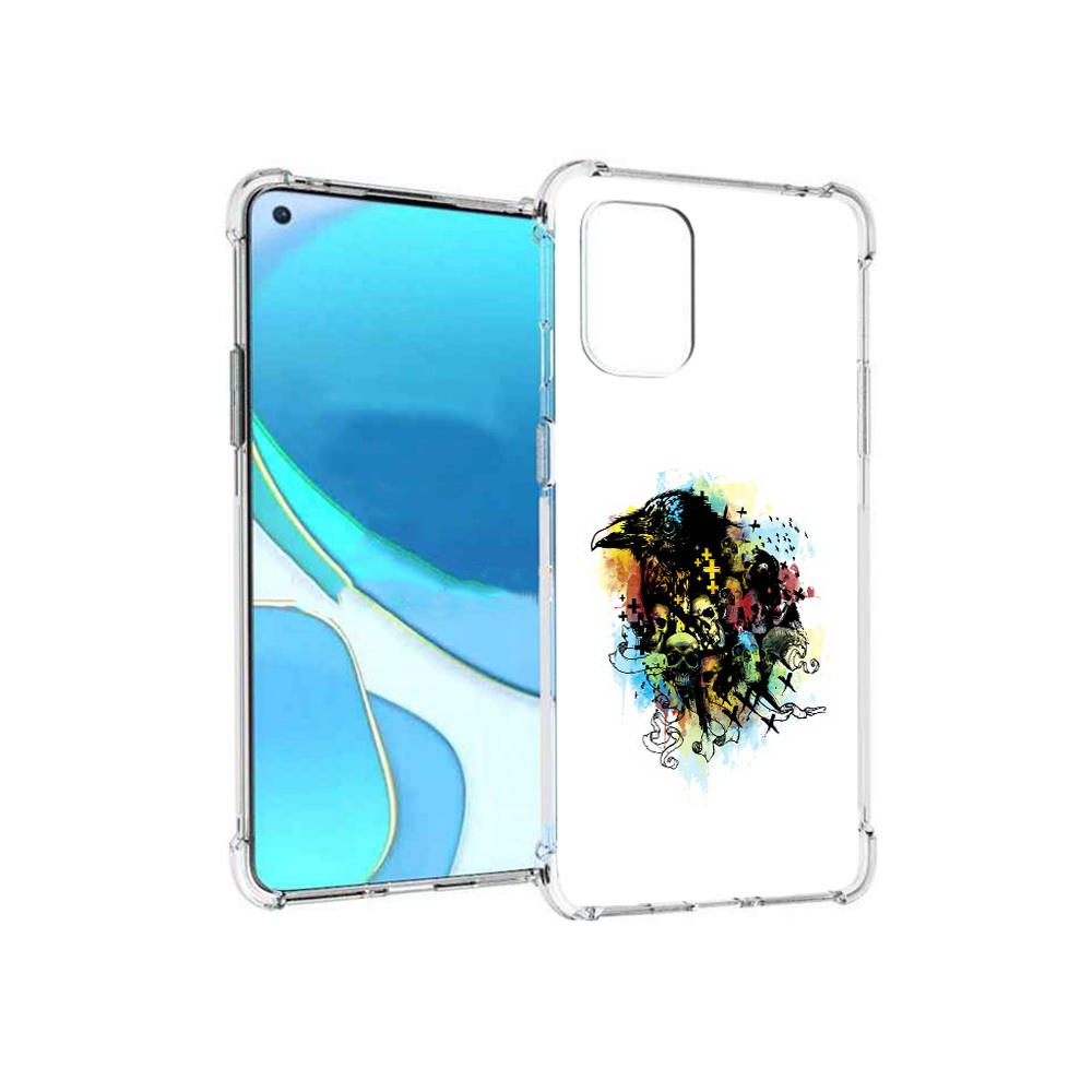 

Чехол MyPads Tocco для OnePlus 8T ворон и черепа (PT155529.137.273), Tocco