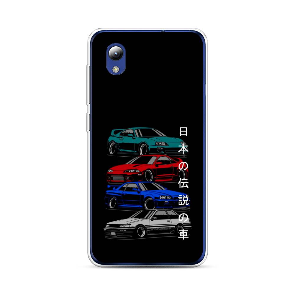 

Чехол Awog на ZTE Blade A31 Lite / ЗТЕ Блэйд A31 Lite "JDM Legend cars", Разноцветный, 134750-5