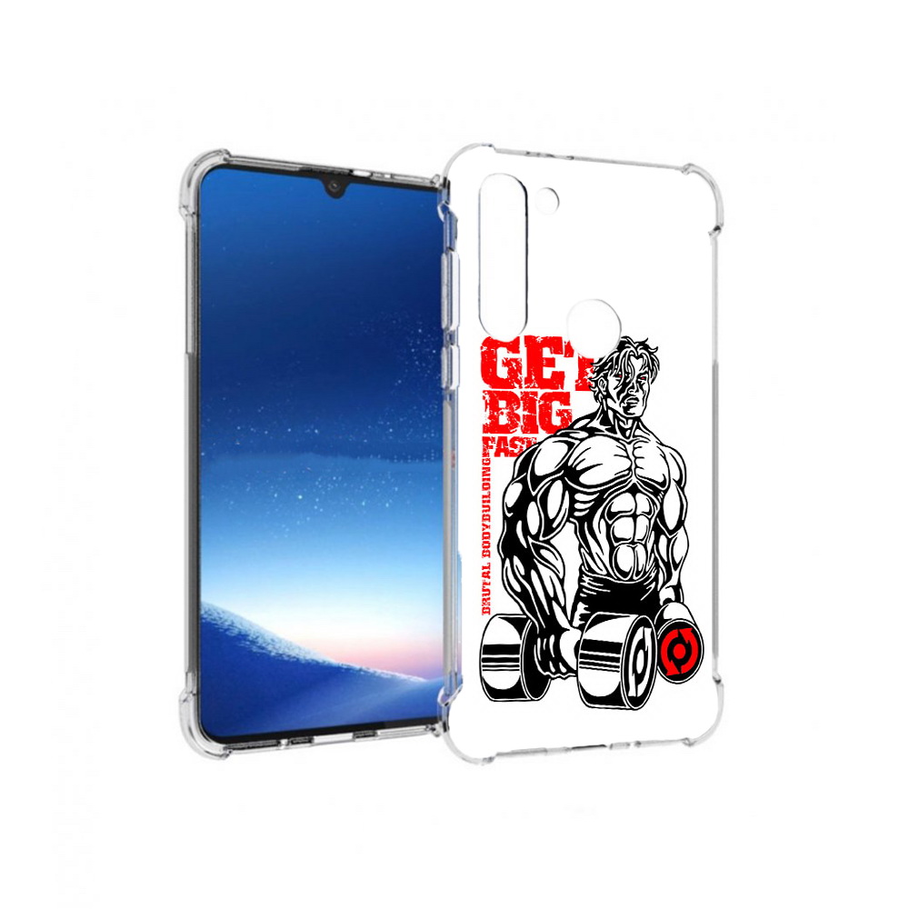 

Чехол MyPads Tocco для Motorola Moto G8 Power накаченное тело (PT143076.340.495), Прозрачный, Tocco