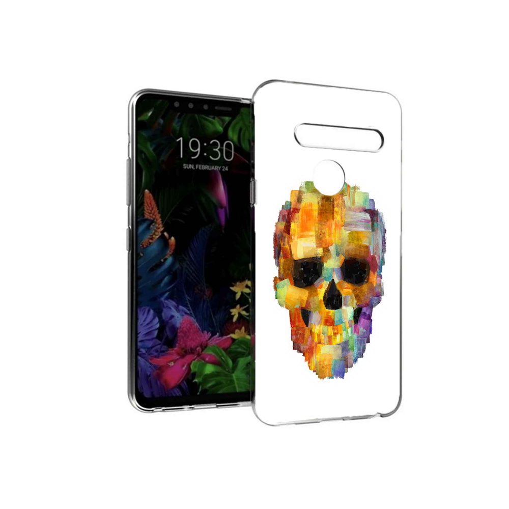 

Чехол MyPads Tocco для LG G8 нарисованный череп (PT135945.76.516), Tocco