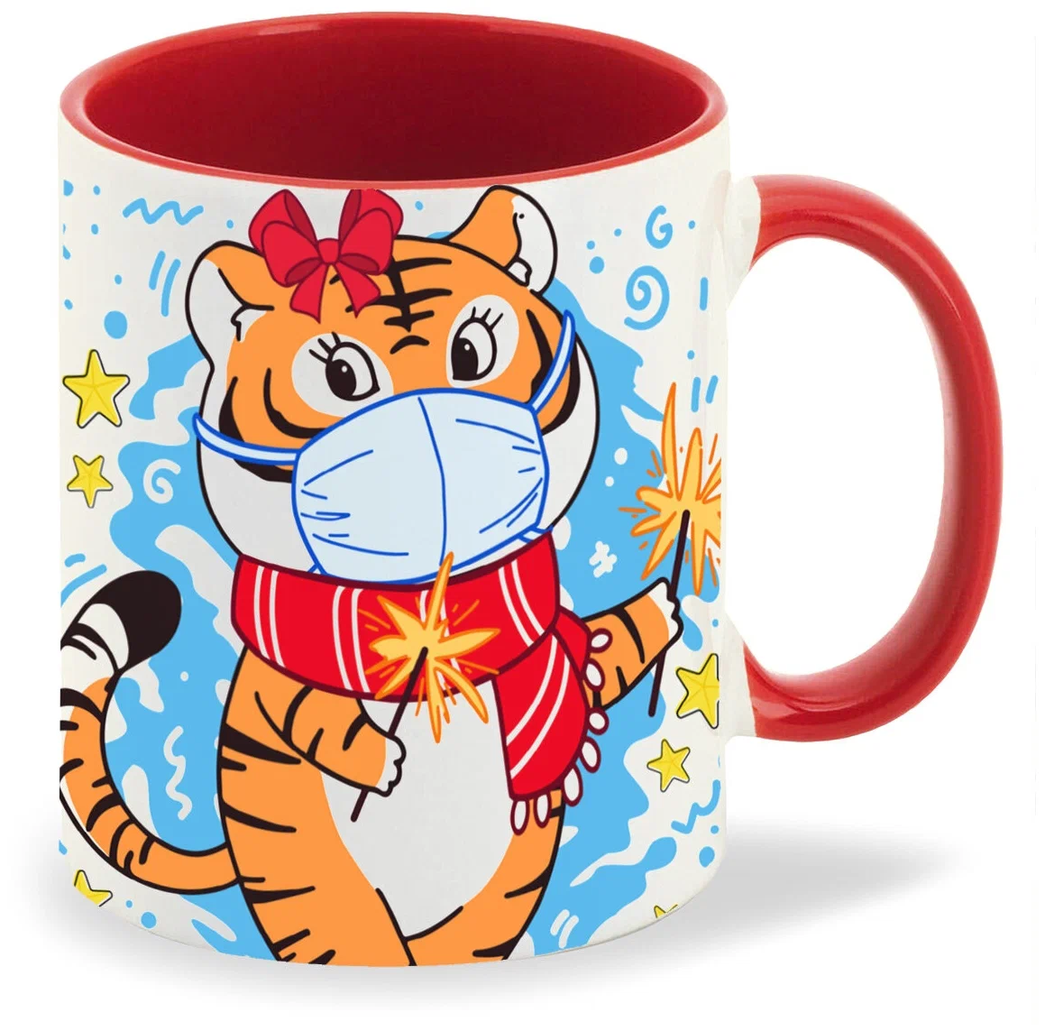 

Кружка CoolPodarok Любимая дочка тигрица