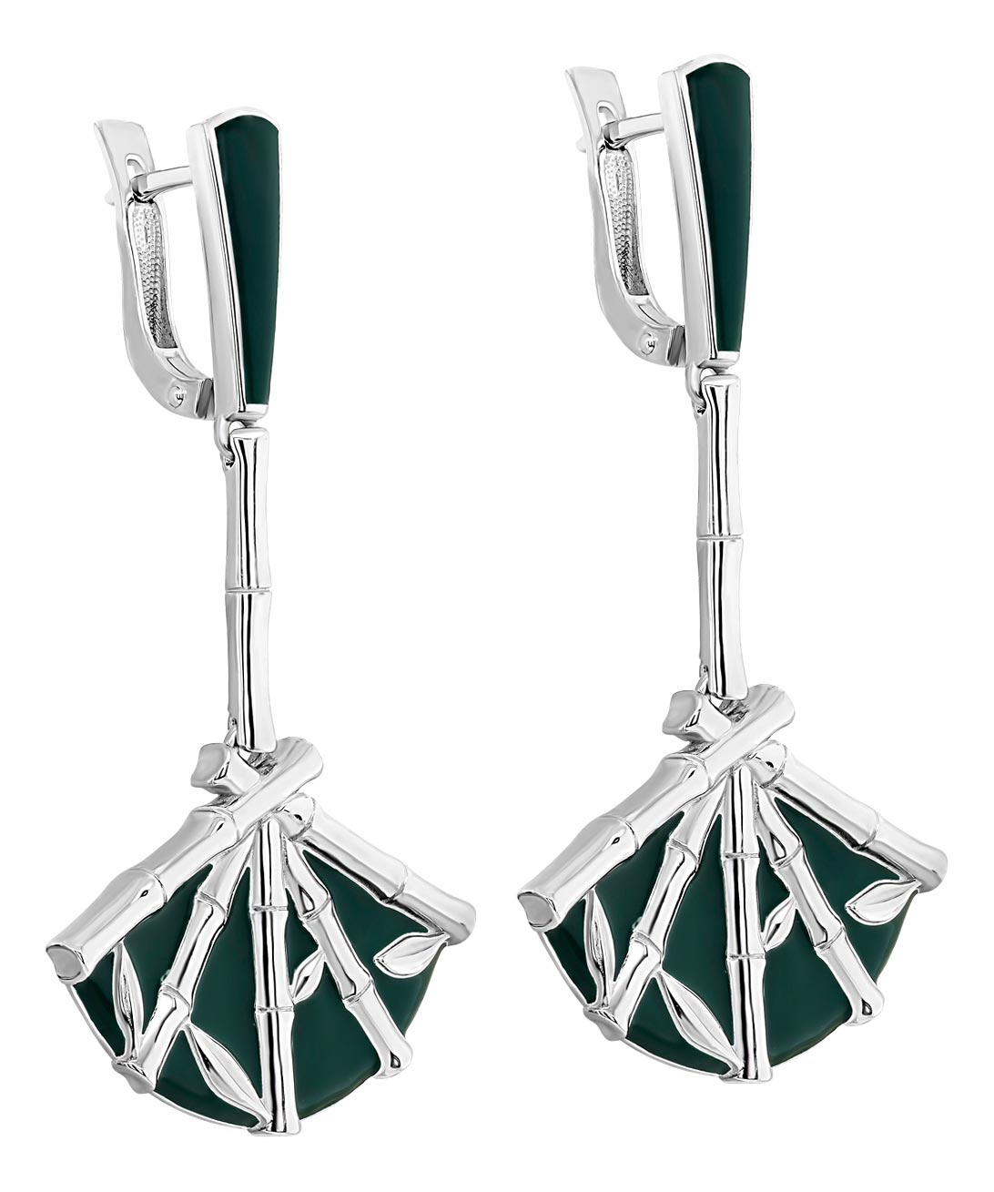 

Серьги из серебра с эмалью Kabarovsky 12-484-0013, 12-484-0013