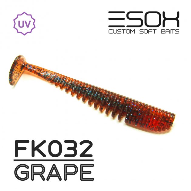 

Виброхвост Esox AWANURA 89 мм. FK032 уп.=6 шт., Оранжевый