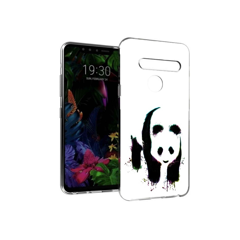 

Чехол MyPads Tocco для LG G8 панда в акварели (PT135945.76.532), Tocco