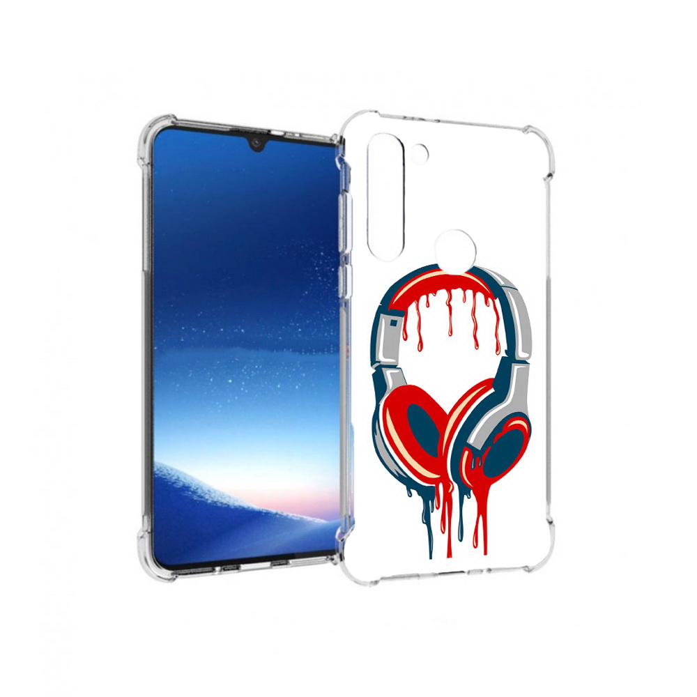 

Чехол MyPads Tocco для Motorola Moto G8 Power не делай громко (PT143076.340.517), Прозрачный, Tocco