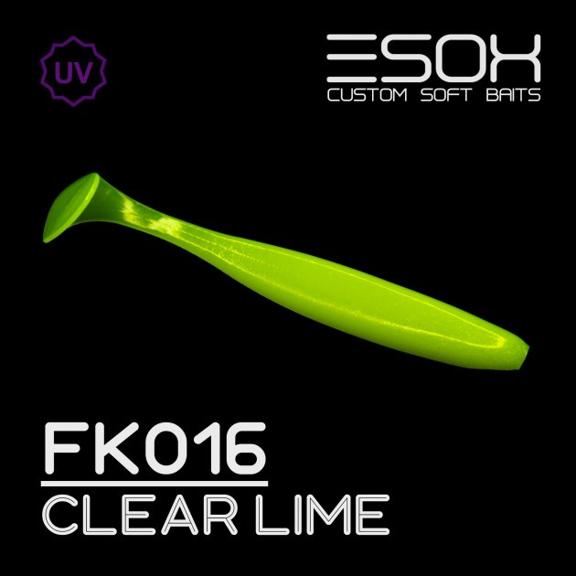 

Виброхвост Esox SHEASY 100 мм. FK016 уп.=5 шт., Зеленый