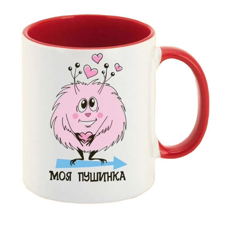 

Кружка CoolPodarok Моя пушинка есть пара