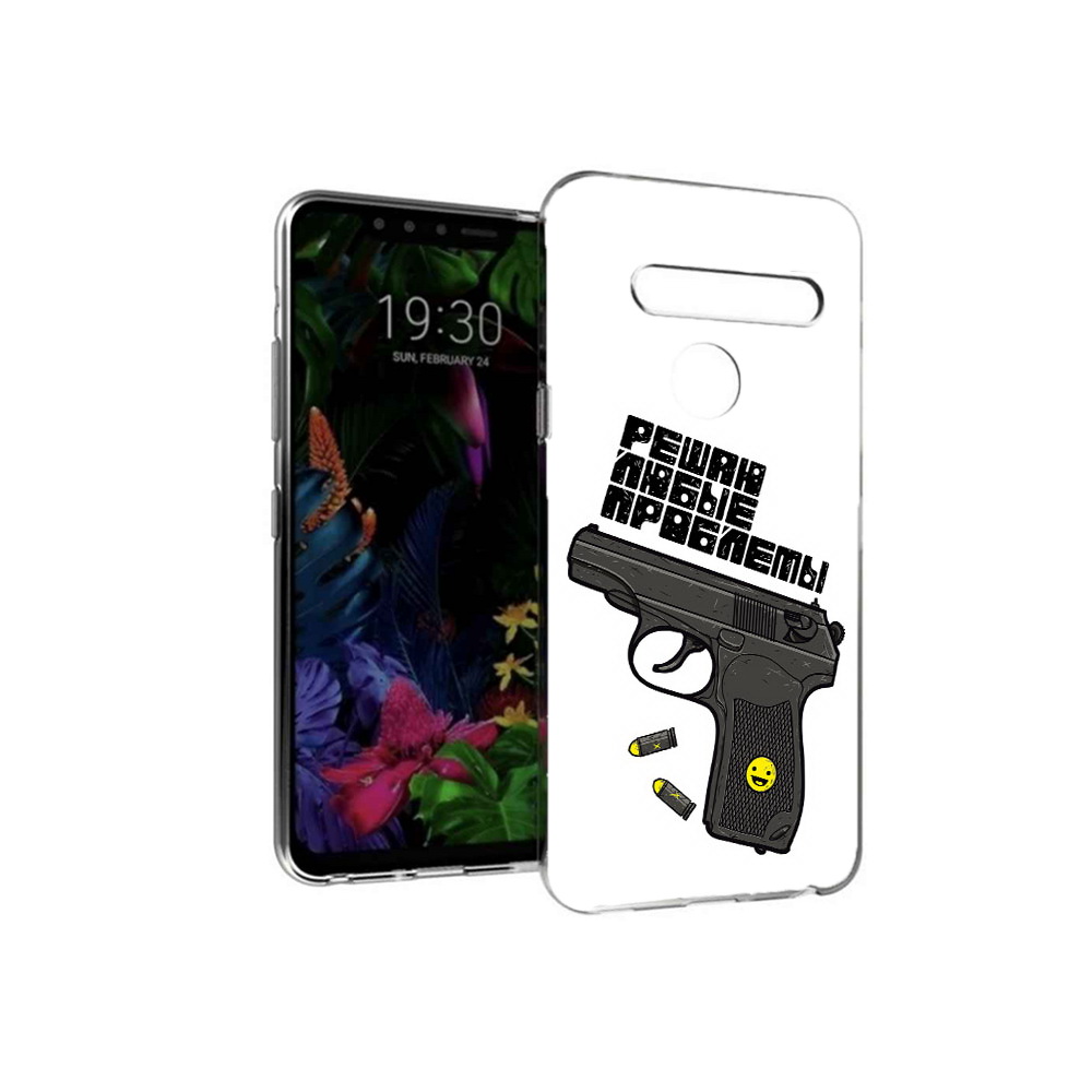 

Чехол MyPads Tocco для LG G8 пистолет против проблем (PT135945.76.542), Tocco