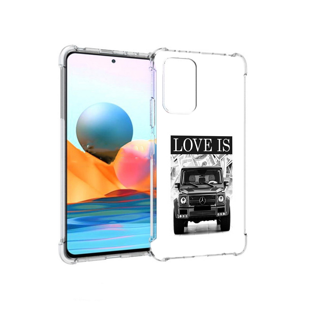 Чехол MyPads Tocco для Xiaomi Redmi Note 10 Pro гелик (PT158414.284.285)