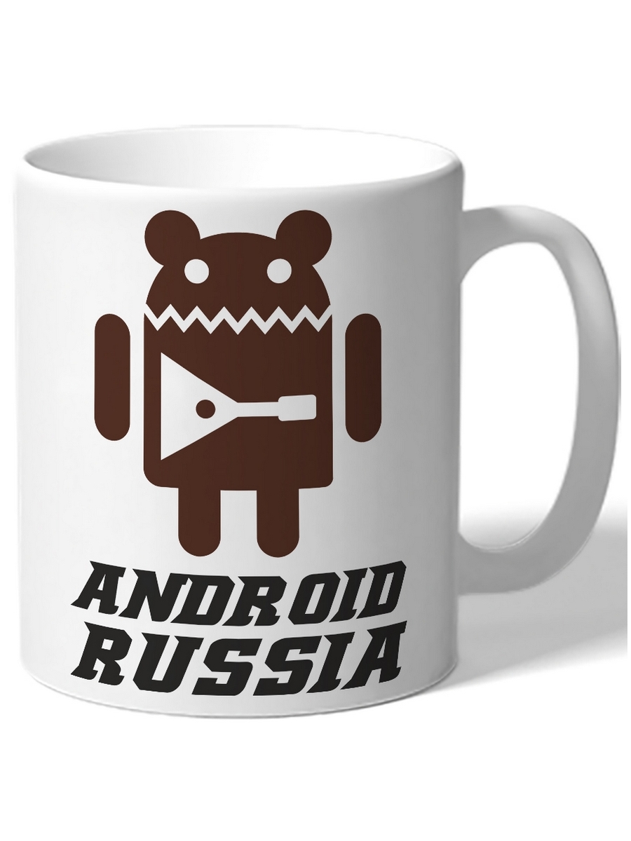 фото Кружка drabs android russia русский андроид