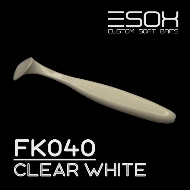 

Виброхвост Esox SHEASY 115 мм. FK040 уп.=4 шт., Белый