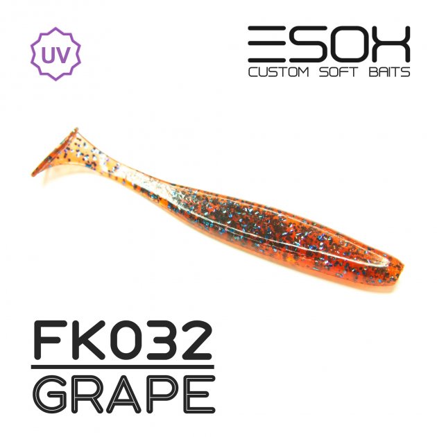 

Виброхвост Esox SHEASY 71 мм. FK032 уп.=8 шт., Оранжевый
