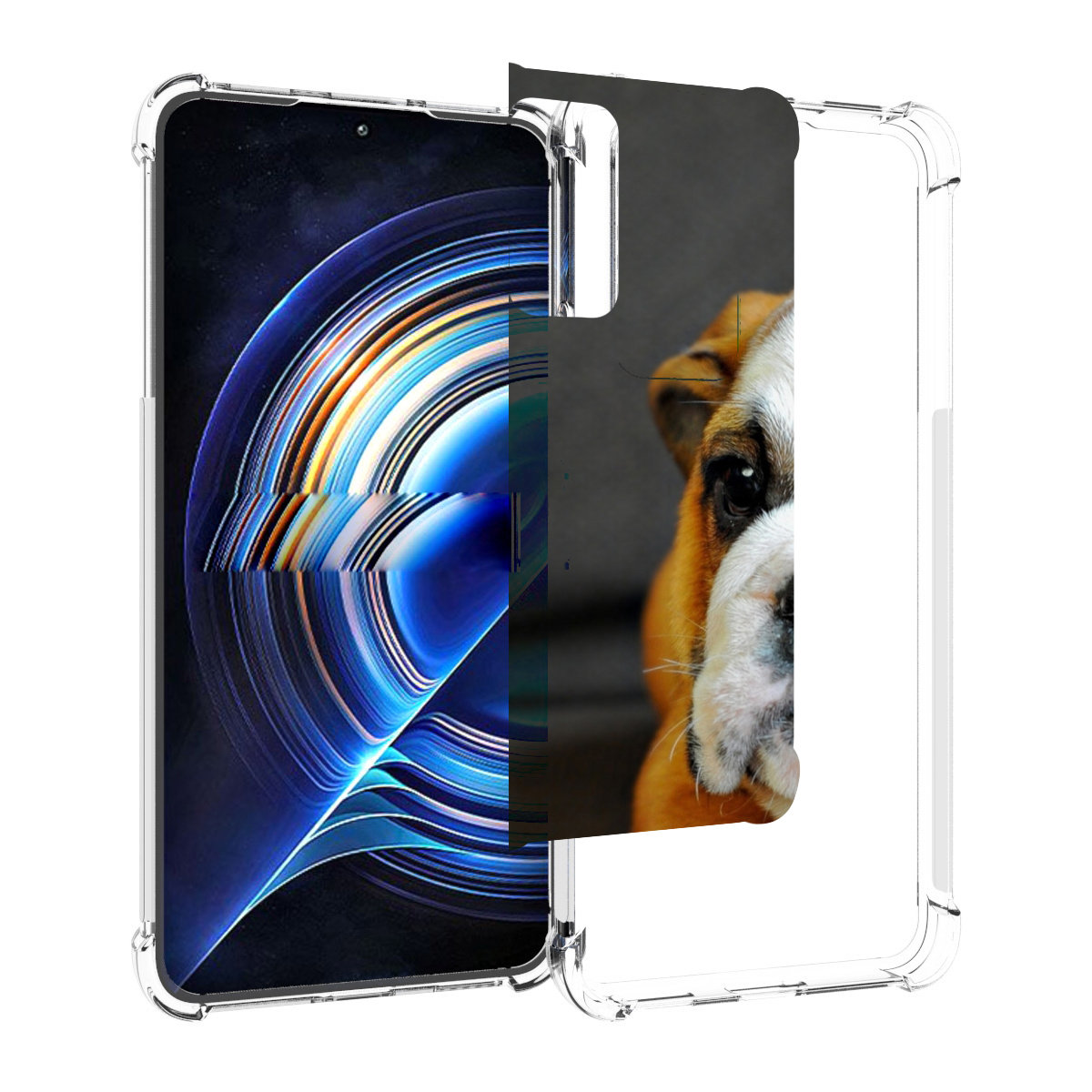 

Чехол MyPads англиискии бульдор для Tecno Camon 19 Neo, Прозрачный, Tocco