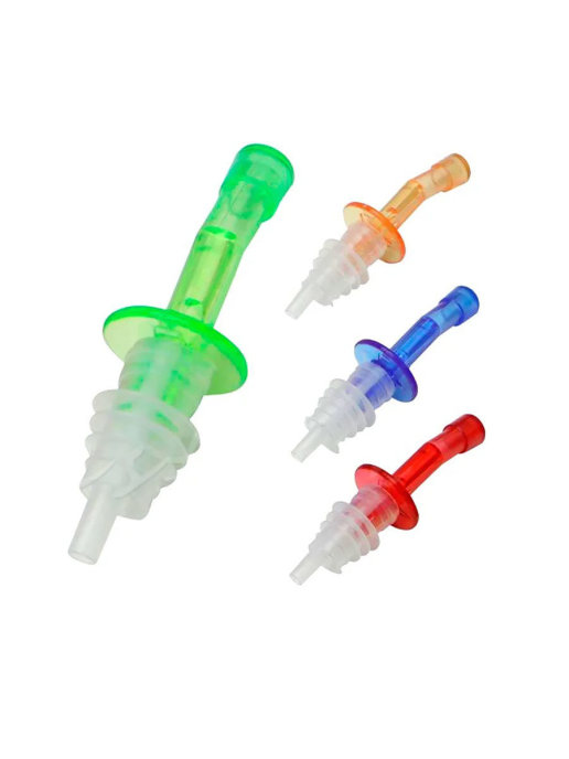 фото Набор насадок-дозаторов на бутылку set 4 bottle stopper, 4 шт markethot