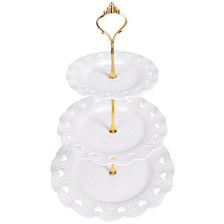 

Конфетница трехярусная LORAINE 28951, Loraine