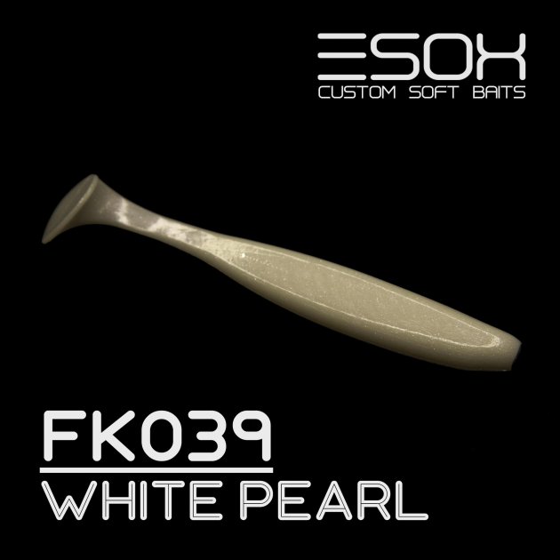 

Виброхвост Esox SHEASY 71 мм. FK039 уп.=8 шт., Белый