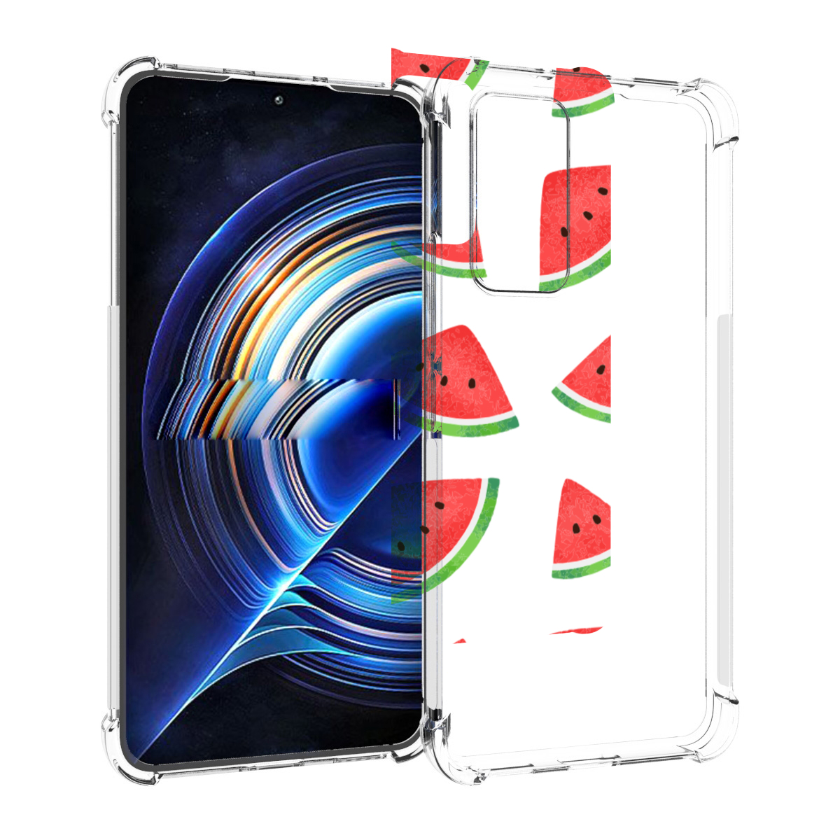 

Чехол MyPads арбузики для Tecno Camon 19 Neo, Прозрачный, Tocco