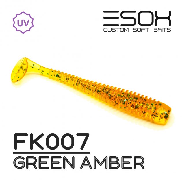 

Виброхвост Esox SWINKY 63 мм. FK007 уп.=8 шт., Желтый