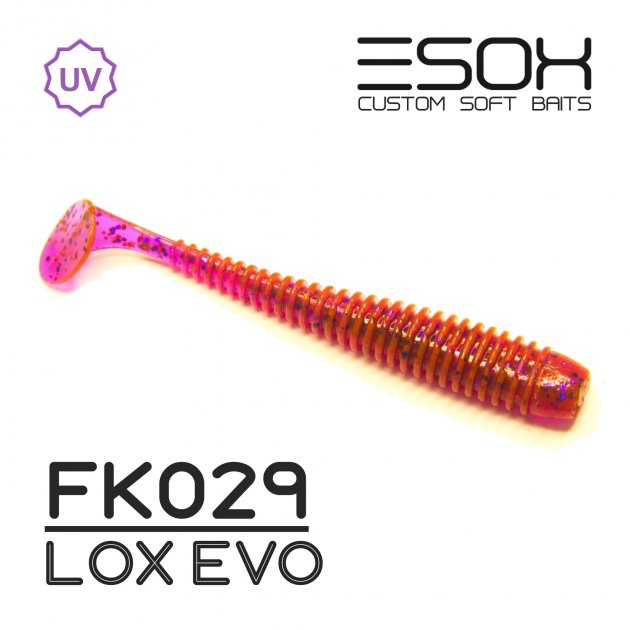 

Виброхвост Esox SWINKY 63 мм. FK029 уп.=8 шт., Оранжевый;розовый