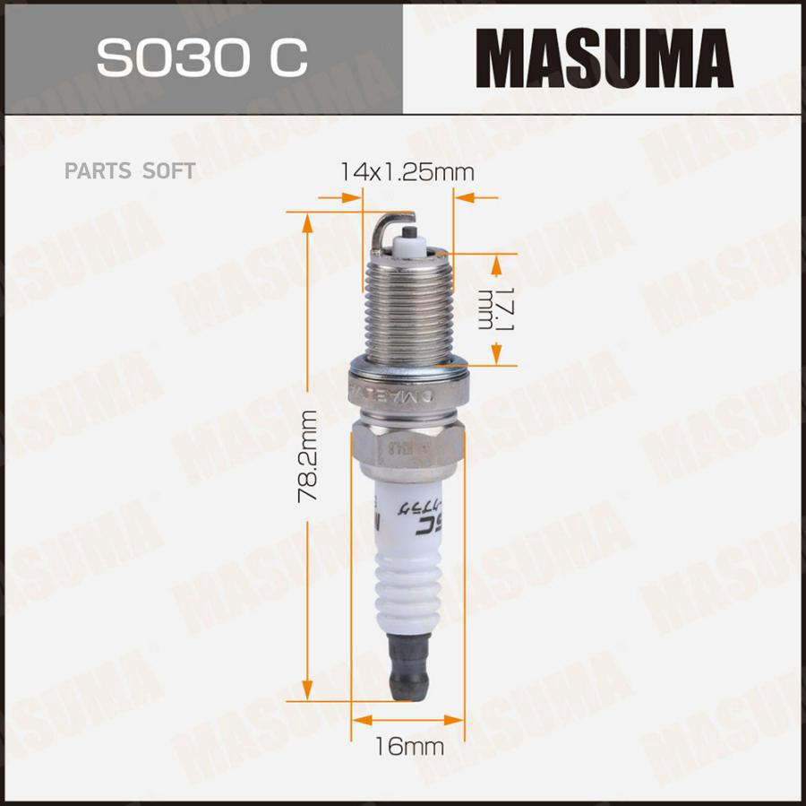 

Свеча зажигания MASUMA S030C 1шт