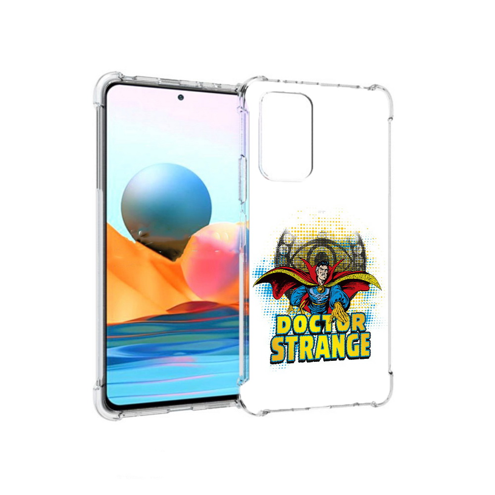Чехол MyPads Tocco для Xiaomi Redmi Note 10 Pro доктор стренж рисунок (PT158414.284.335)
