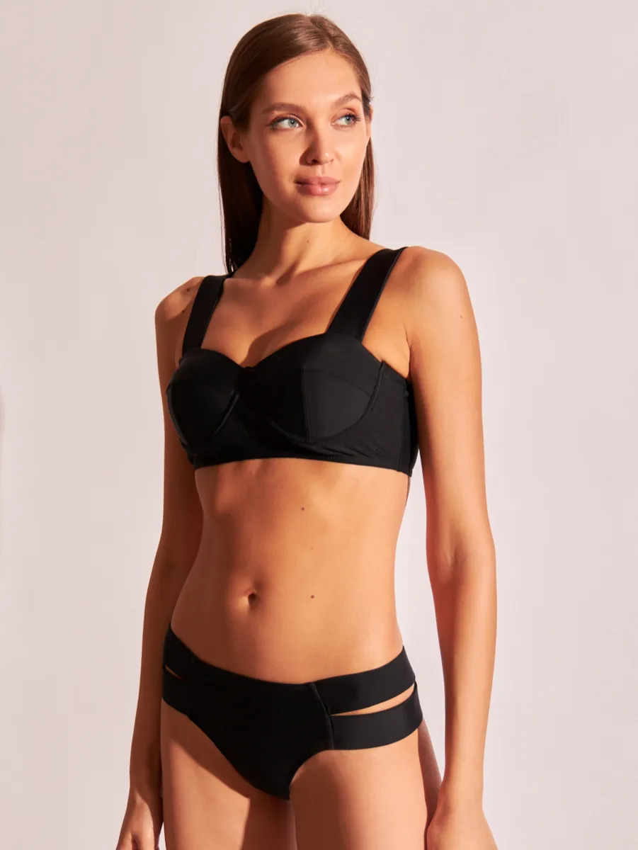 

Купальник раздельный женский Love Skin 68057833 черный S/M, 68057833