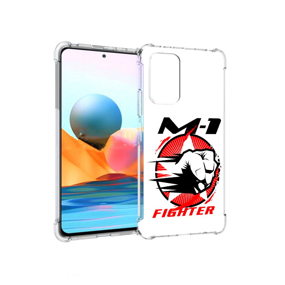 Чехол MyPads Tocco для Xiaomi Redmi Note 10 Pro единоборства М-1 (PT158414.284.342)