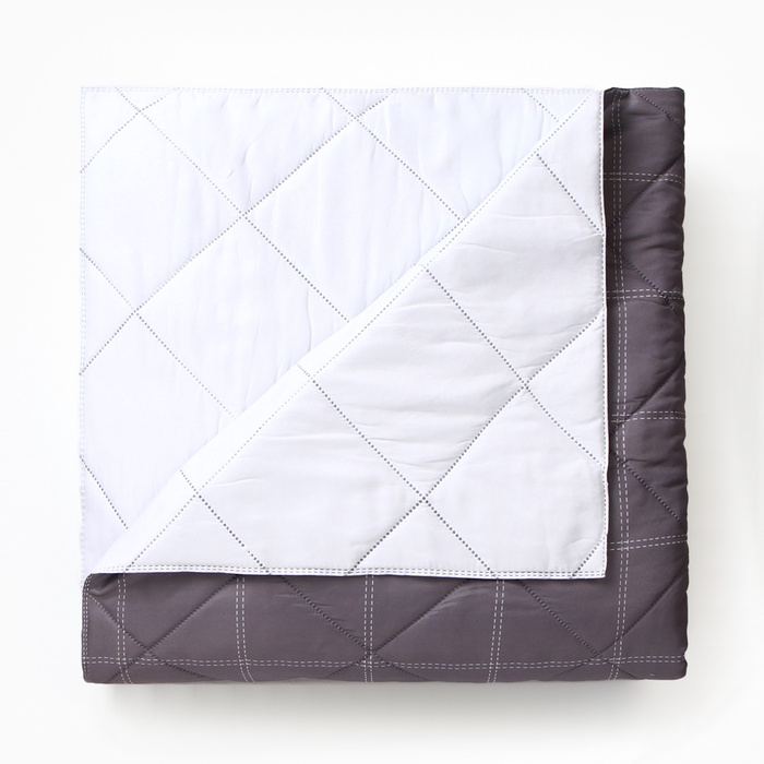 

Покрывало LoveLife 1,5 сп Cage: grey 150х210±5см, микрофайбер, 100% п/э