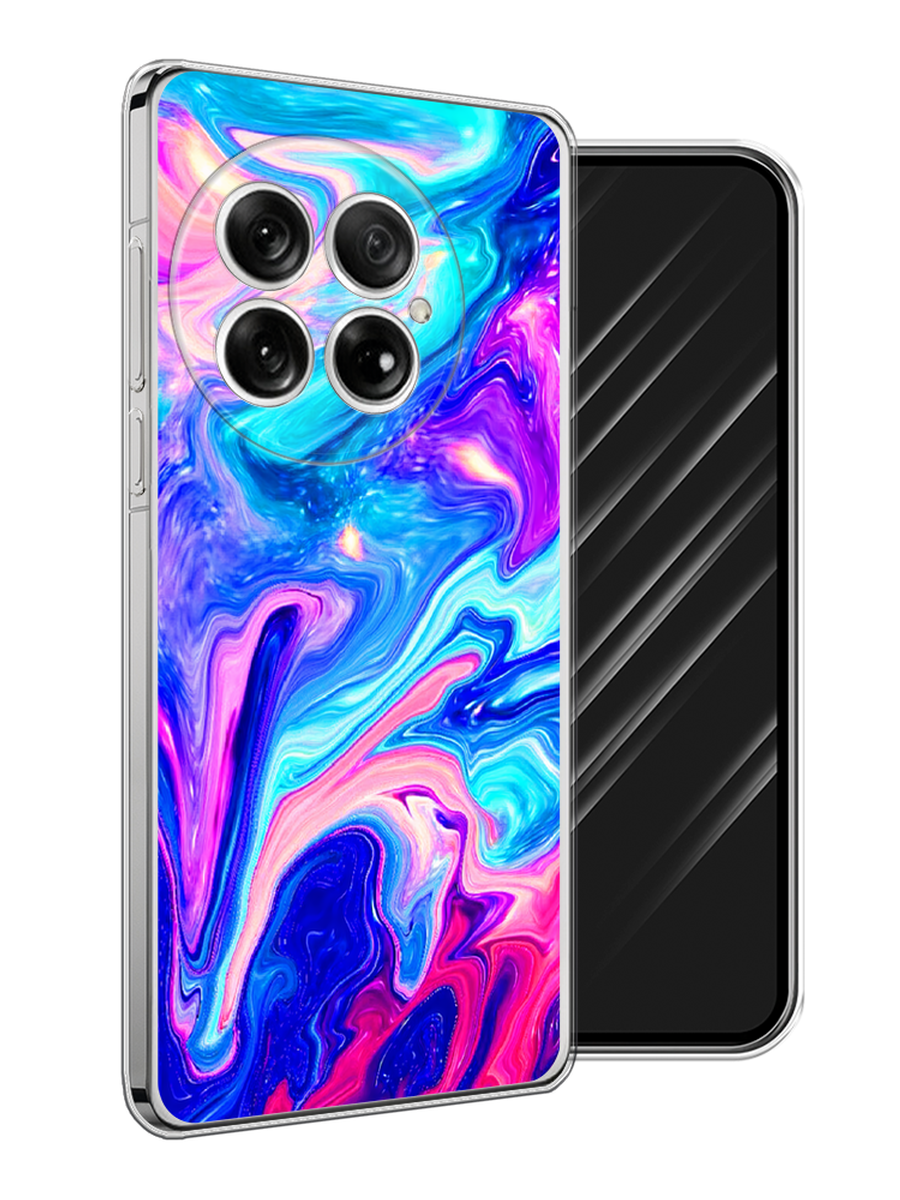 

Чехол Awog на OnePlus 13 "Потеки краски", Розовый, 155350-1