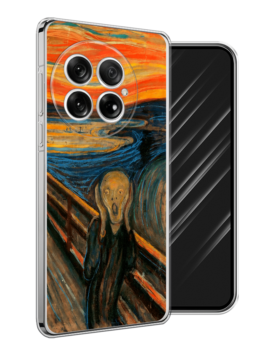 

Чехол Awog на OnePlus 13 "Крик", Оранжевый;синий;серый, 155350-1