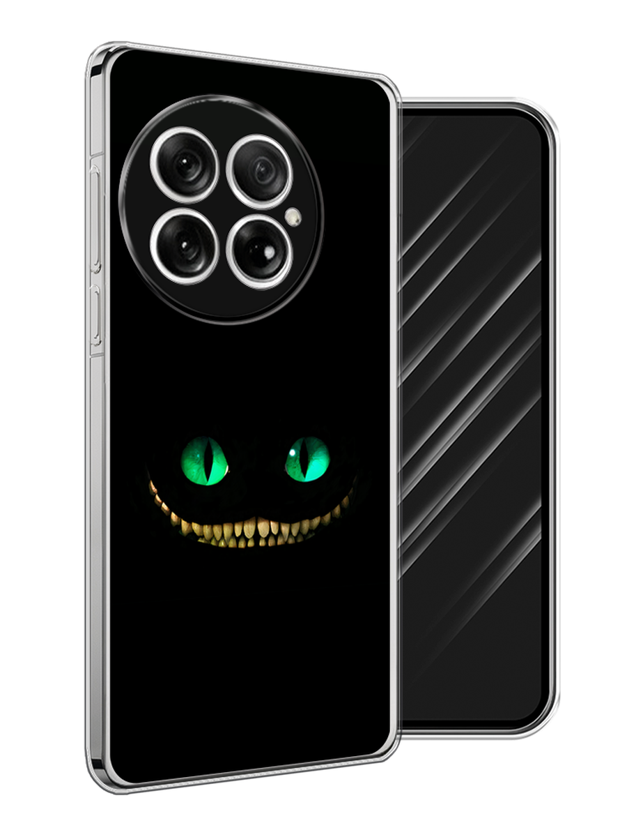 

Чехол Awog на OnePlus 13 "Зеленоглазый чеширский кот", Черный, 155350-1