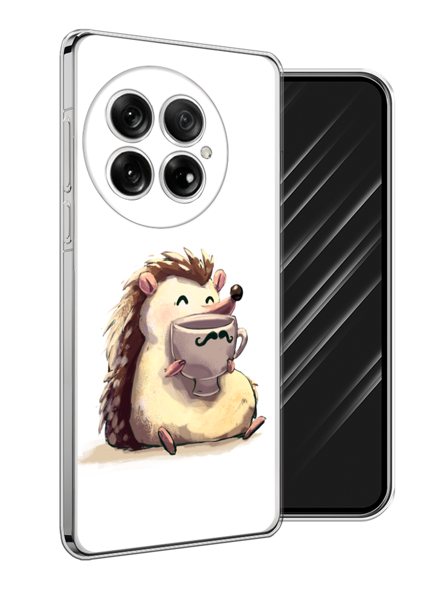 

Чехол Awog на OnePlus 13 "Еж кофеман", Белый;коричневый;бежевый, 155350-1