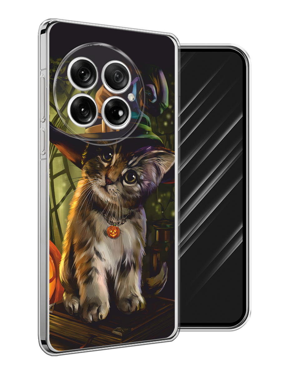 

Чехол Awog на OnePlus 13 "Кот на Хэллоуин", Зеленый;серый, 155350-1